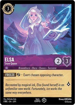 Elsa - Snow Queen, D23 Promos
