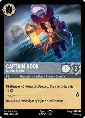 Captain Hook - Forceful Duelist, D23 Promos