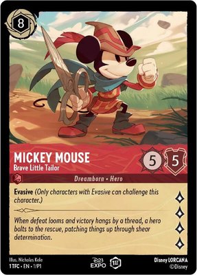 Mickey Mouse - Brave Little Tailor, D23 Promos