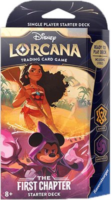 Disney Lorcana: The First Chapter Starter Deck Display