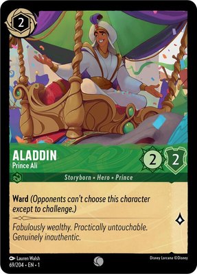 Aladdin - Prince Ali, The First Chapter