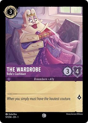 The Wardrobe - Belle's Confidant, The First Chapter