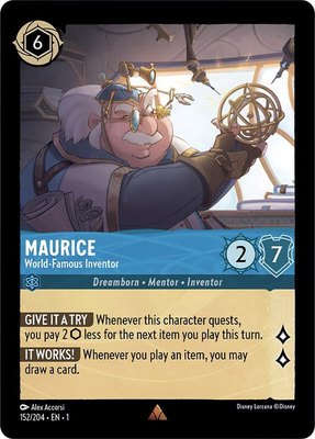 Maurice - World-Famous Inventor, The First Chapter