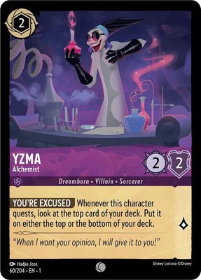 Yzma - Alchemist, The First Chapter