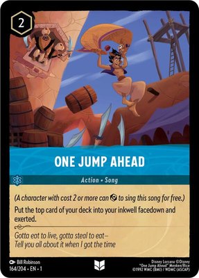 One Jump Ahead, The First Chapter