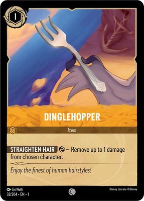 Dinglehopper, The First Chapter