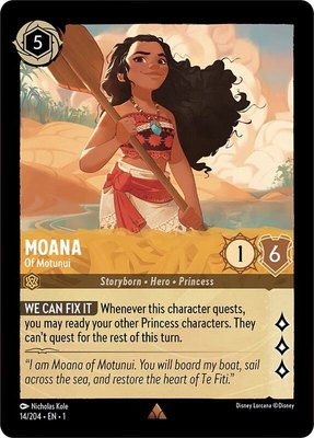 Moana - Of Motunui, The First Chapter