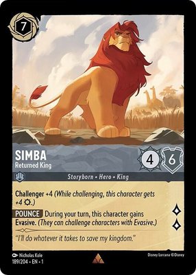 Simba - Returned King, The First Chapter