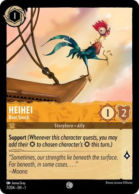 Heihei - Boat Snack, The First Chapter