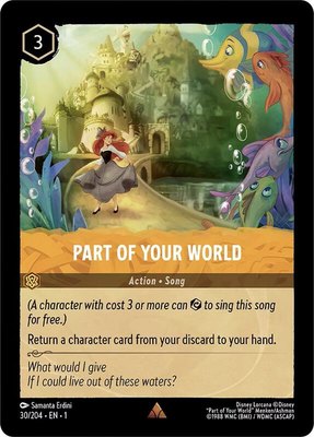 Part of Your World, The First Chapter