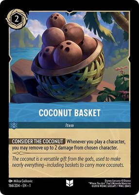 Coconut Basket, The First Chapter