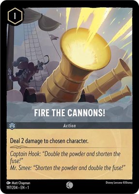 Fire the Cannons!, The First Chapter
