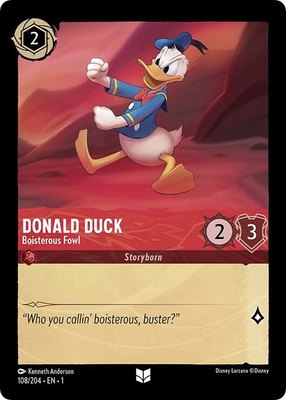 Donald Duck - Boisterous Fowl, The First Chapter
