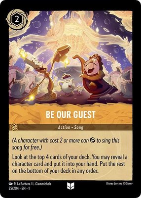 Be Our Guest, The First Chapter