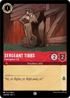 Sergeant Tibbs - Courageous Cat, The First Chapter