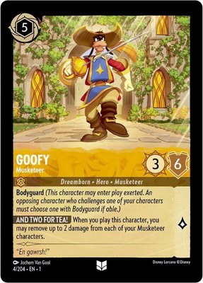 Goofy - Musketeer, The First Chapter