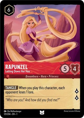 Rapunzel - Letting Down Her Hair, The First Chapter