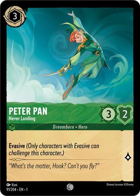 Peter Pan - Never Landing, The First Chapter