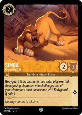 Simba - Protective Cub, The First Chapter
