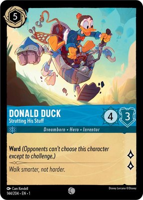Donald Duck - Strutting His Stuff, The First Chapter