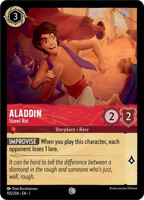 Aladdin - Street Rat, The First Chapter