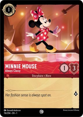 Minnie Mouse - Always Classy, The First Chapter