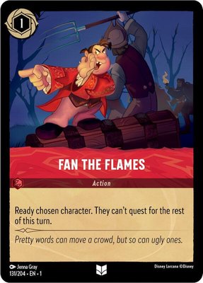 Fan the Flames, The First Chapter
