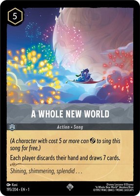 A Whole New World, The First Chapter