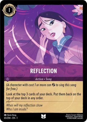 Reflection, The First Chapter