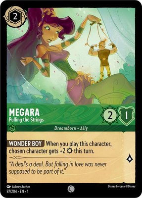 Megara - Pulling the Strings, The First Chapter