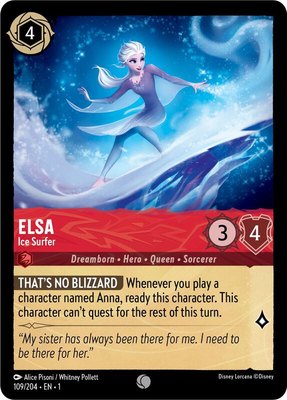Elsa - Ice Surfer, The First Chapter