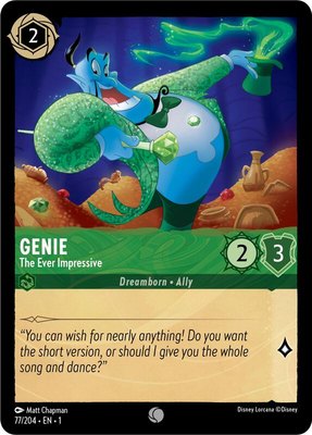 Genie - The Ever Impressive, The First Chapter