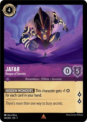 Jafar - Keeper of Secrets, The First Chapter