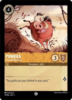 Pumbaa - Friendly Warthog, The First Chapter