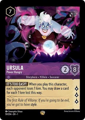 Ursula - Power Hungry, The First Chapter