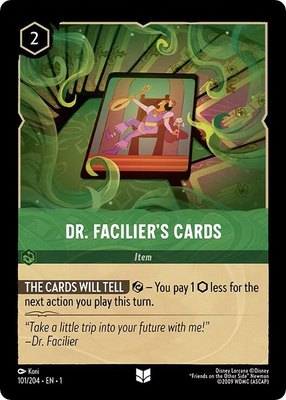 Dr. Facilier's Cards, The First Chapter