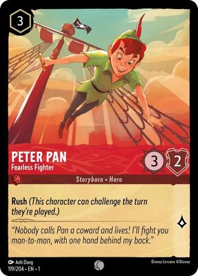 Peter Pan - Fearless Fighter, The First Chapter