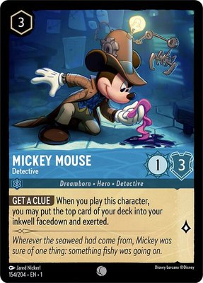 Mickey Mouse - Detective, The First Chapter