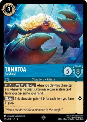 Tamatoa - So Shiny!, The First Chapter