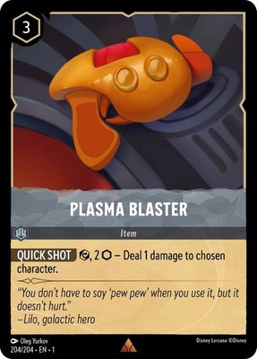 Plasma Blaster, The First Chapter