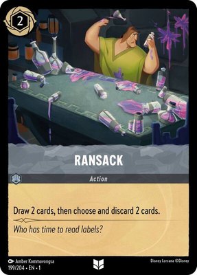 Ransack, The First Chapter