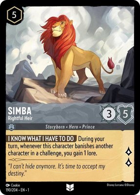 Simba - Rightful Heir, The First Chapter
