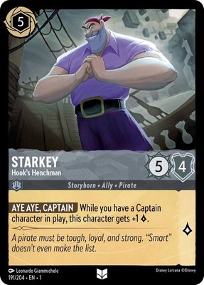 Starkey - Hook's Henchman, The First Chapter
