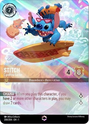 Stitch - Carefree Surfer (Enchanted), The First Chapter