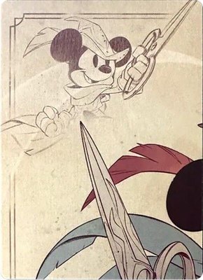 Mickey Mouse - Brave Little Tailor Puzzle Insert (Top Left), The First Chapter