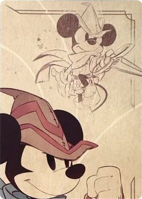 Mickey Mouse - Brave Little Tailor Puzzle Insert (Top Right), The First Chapter