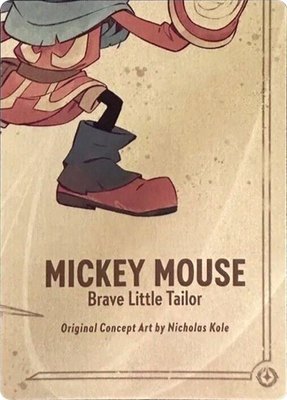 Mickey Mouse - Brave Little Tailor Puzzle Insert (Bottom Right), The First Chapter