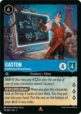 Gaston - Intellectual Powerhouse, Rise of the Floodborn
