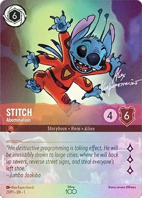 Stitch - Abomination (Alternate Art), Disney100 Promos