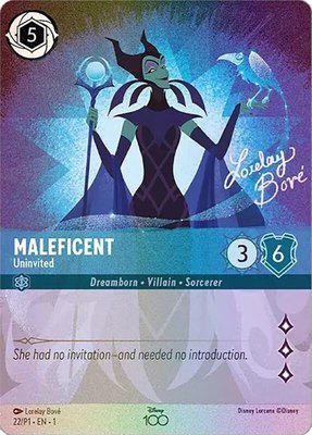 Maleficent - Uninvited (Alternate Art), Disney100 Promos